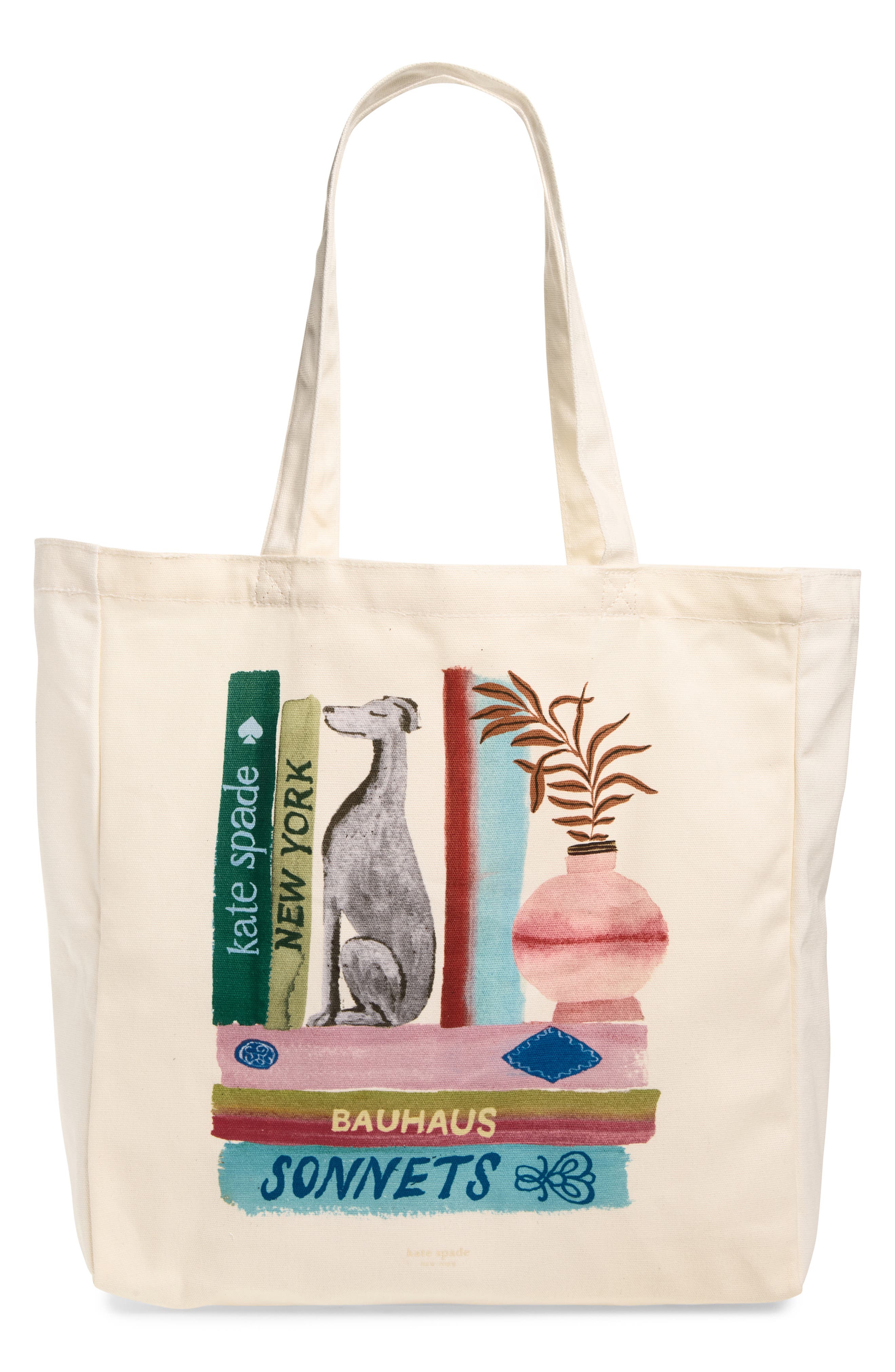 Canvas Book Tote