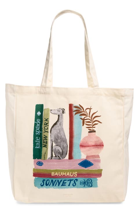 Canvas Book Tote