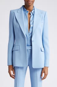 Michael Kors Collection Georgina Double Crepe Sablé Blazer
