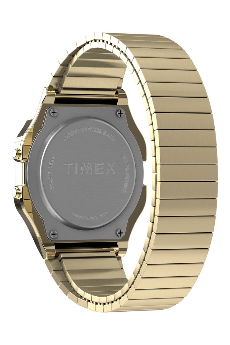 T80 Digital Chronograph Bracelet Watch, Alternate, color, GOLD-TONE