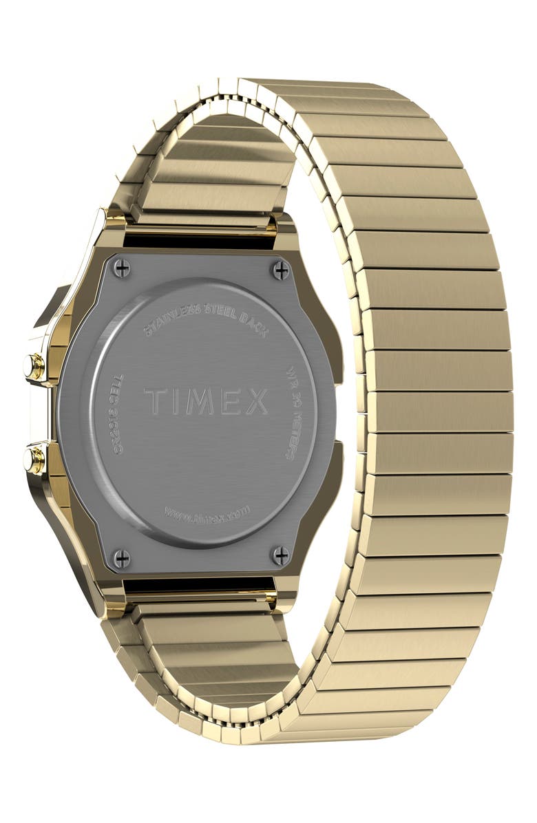 Timex<sup>®</sup> T80 Digital Chronograph Bracelet Watch, Alternate, color, Gold-Tone