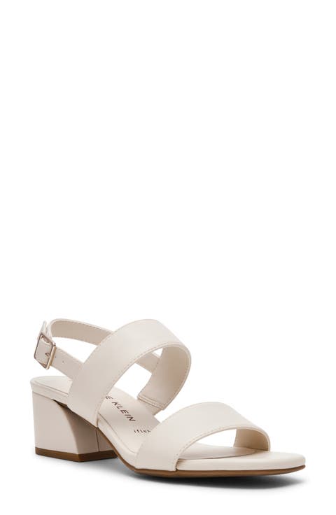 Macaron Block Heel Sandal (Women)