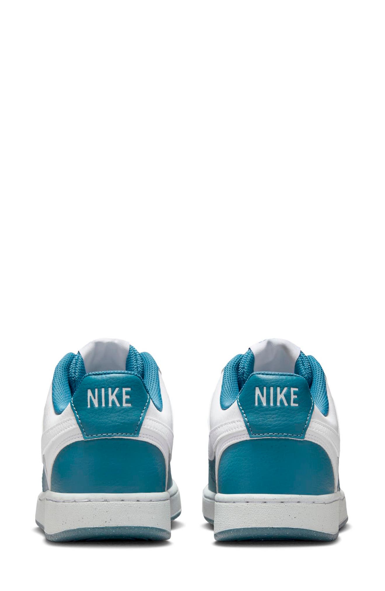 Nike Court Vision Low Sneaker, Alternate, color, White/ Smokey Blue