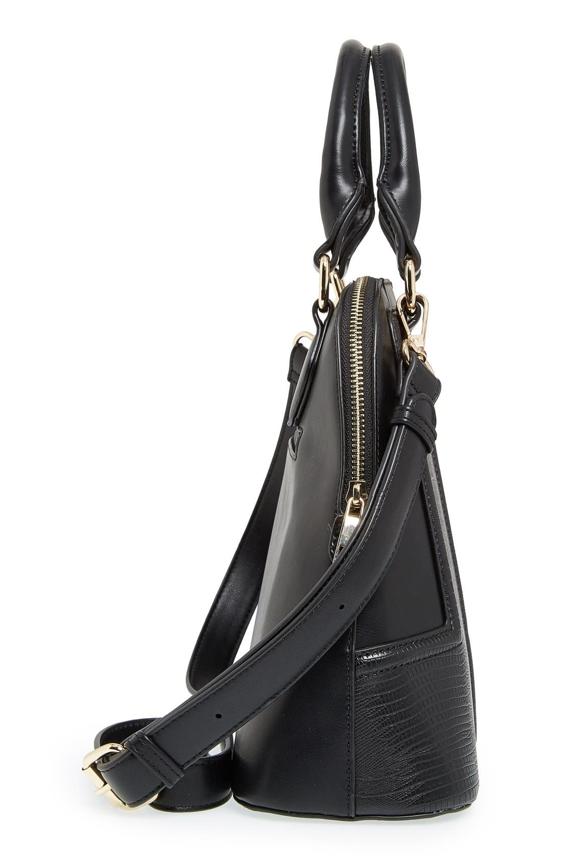 Sole Society Dome Satchel, Alternate, color, 