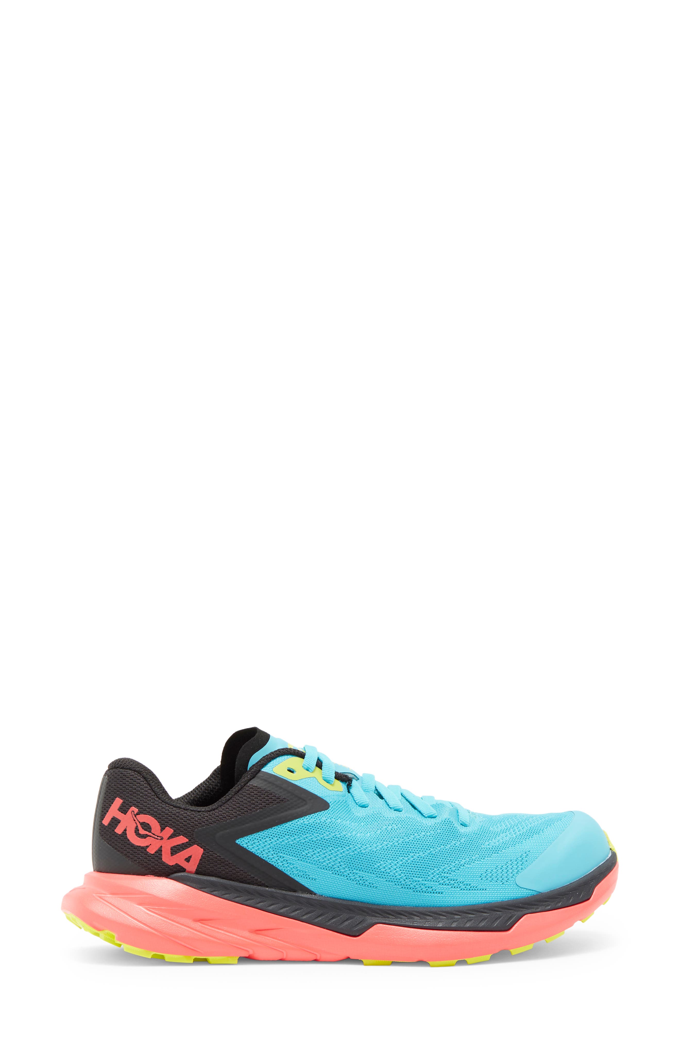 HOKA Zinal Trail Running Shoe, Alternate, color, 