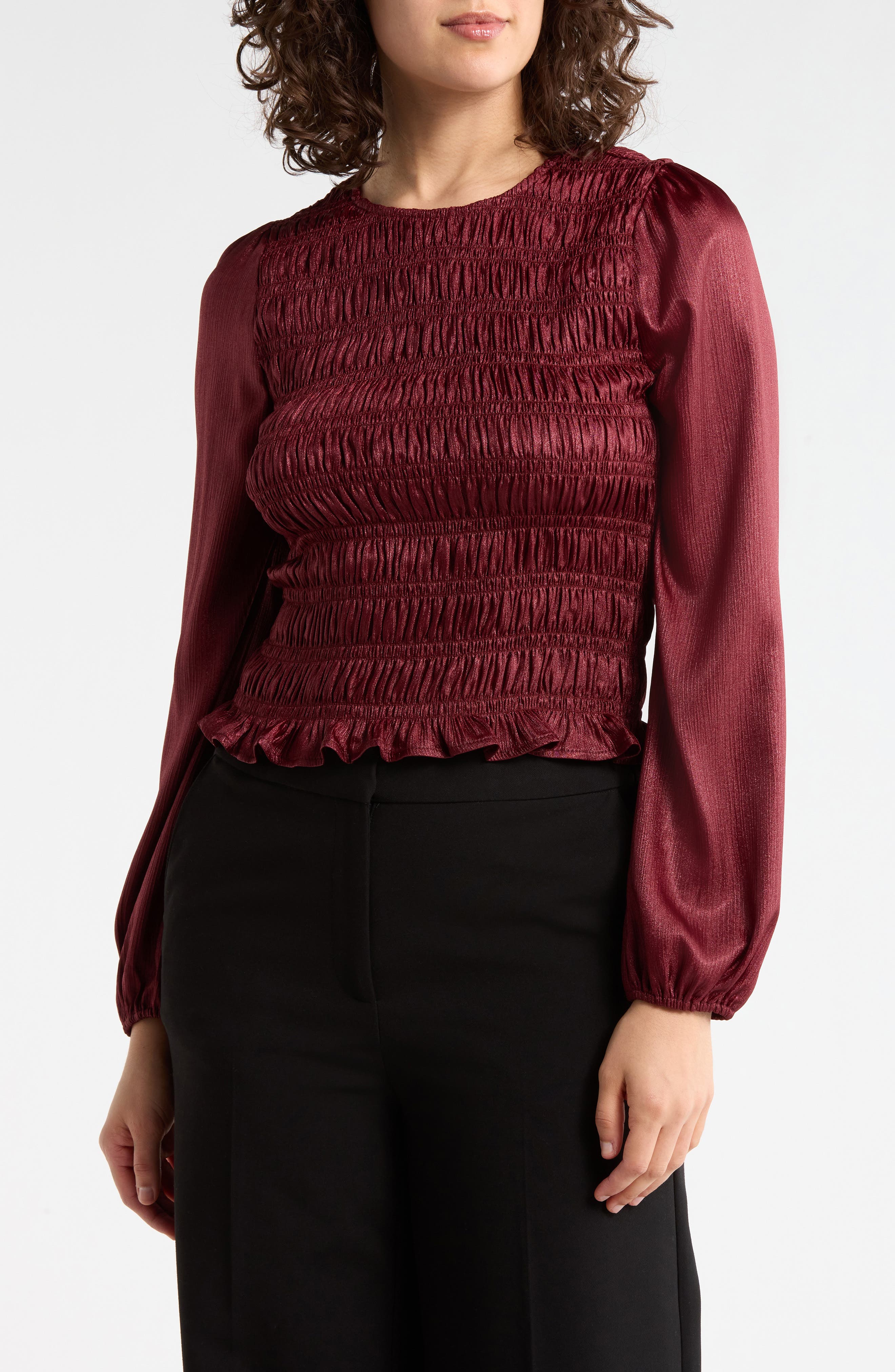 Smocked Ruffled Top - image 5