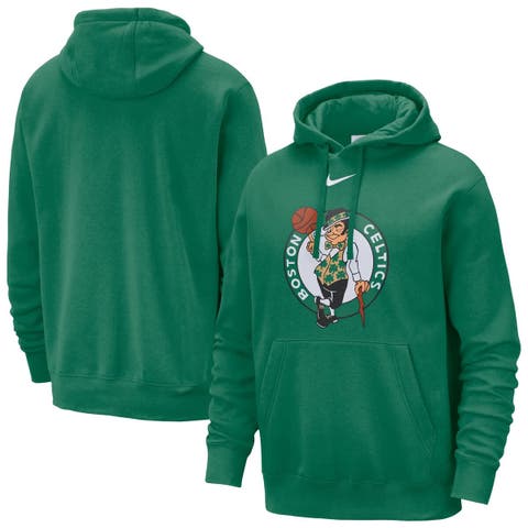 Men's Nike Kelly Green Boston Celtics Essential Logo Club Pullover Hoodie