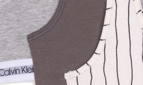 Calvin Klein Classic Bralette In Grey Multi