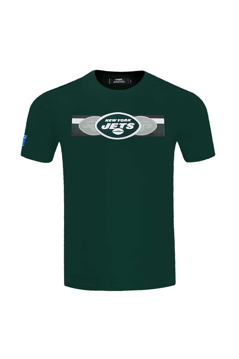Men's Pro Standard Green New York Jets Retro Striper T-Shirt, Alternate, color, Green