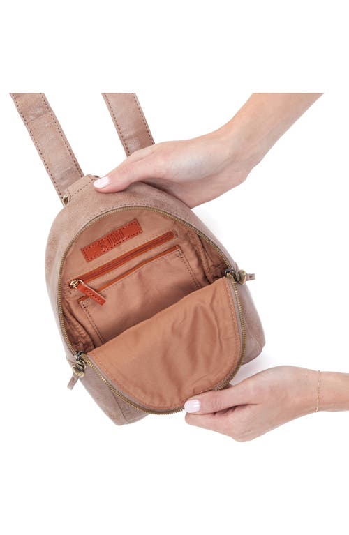 Hobo Fern Leather Sling Bag In Hazel
