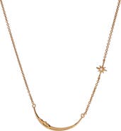 Alex and Ani Crescent Moon Necklace