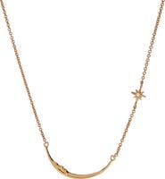 Alex and Ani Crescent Moon Necklace