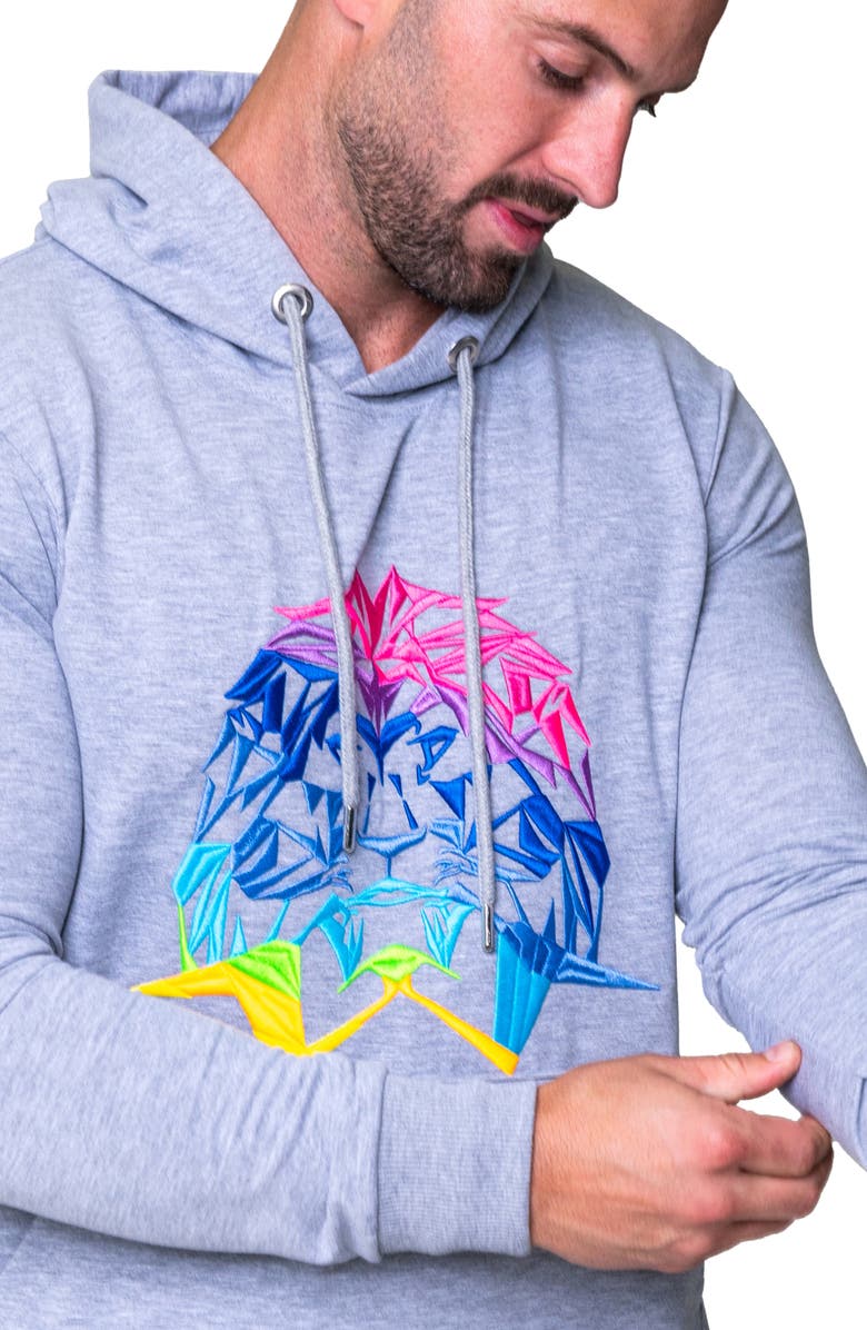 Maceoo Neon Graphic Hoodie, Alternate, color,