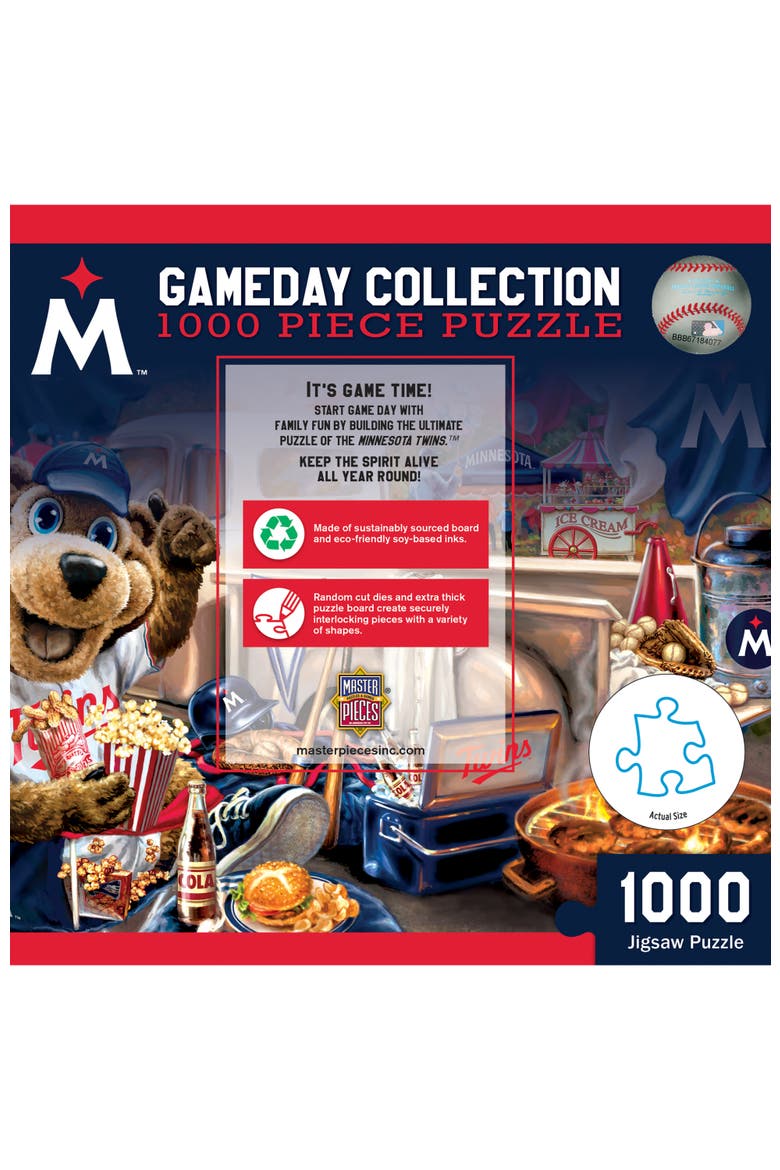 Minnesota Twins Gameday 1000pc Puzzle, Alternate, color, Multicolor