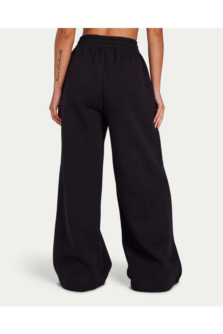 Collective Wide Leg Joggers, Alternate, color, Black