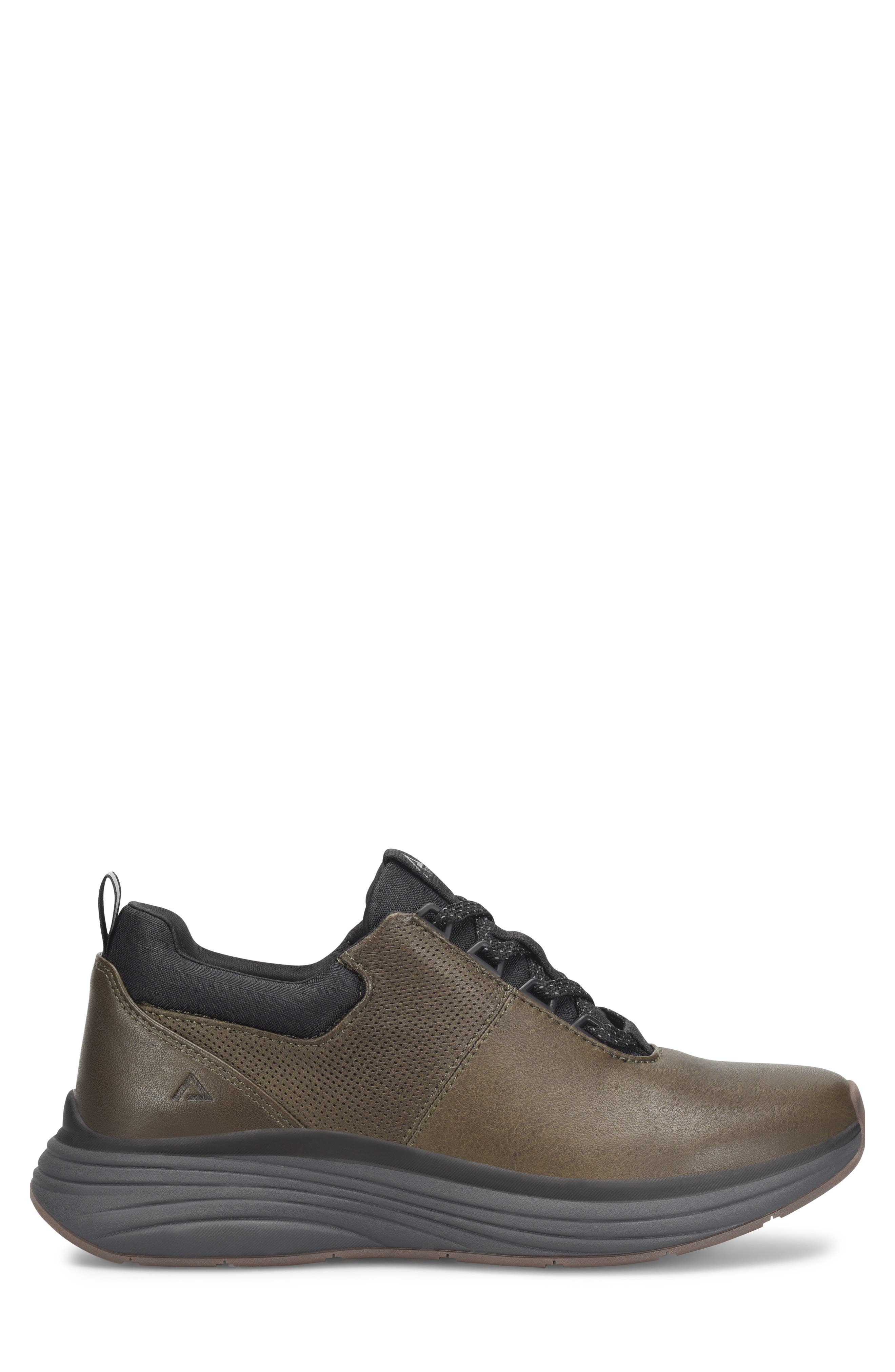 Align Tahoe Leather Sneaker - Wide Width Available, Alternate, color, Army Green