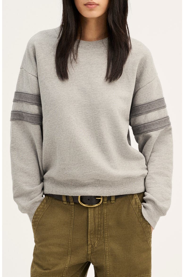 McCarren Crewneck Varsity Sweatshirt, Main, color, VARSITY STRIPE