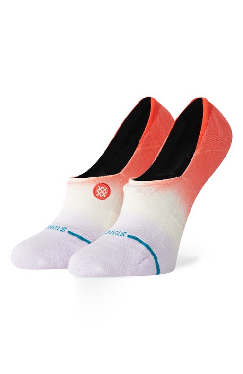 Stance Double Dip No Show Socks In Coral