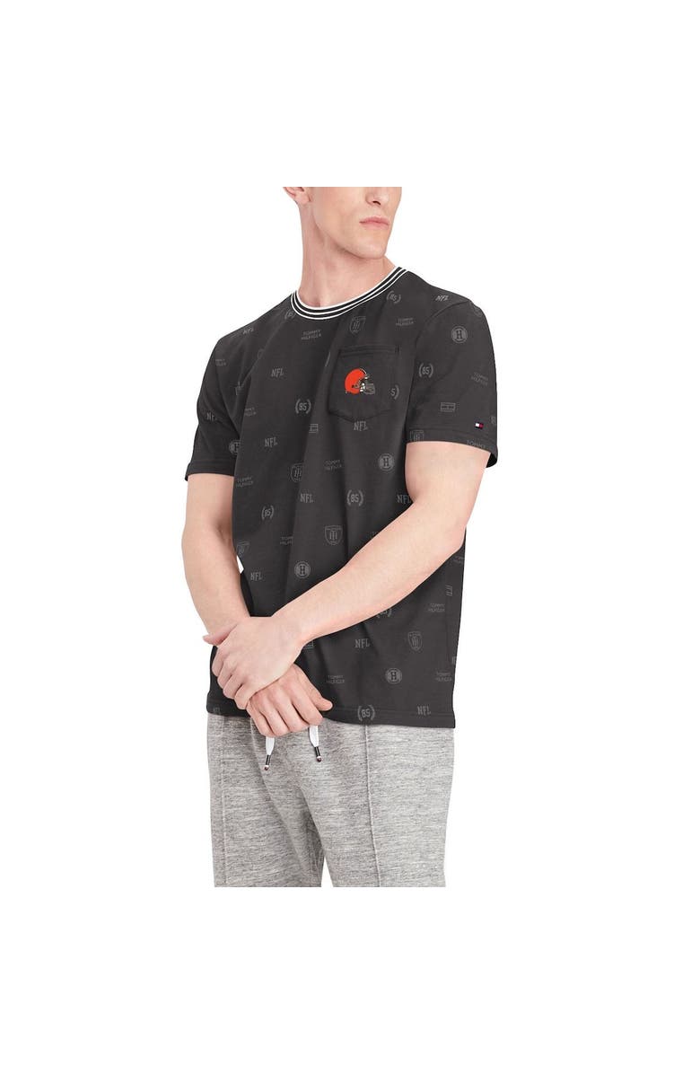 Tommy Hilfiger Men's Tommy Hilfiger Black Cleveland Browns Essential Pocket T-Shirt, Alternate, color, Black