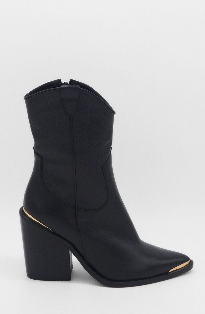 STIVALI NEW YORK Western Cowboy Boots, Alternate, color, Black