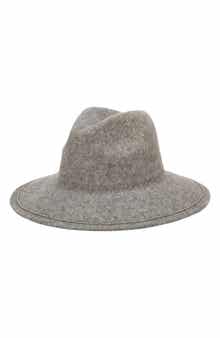 San Diego Hat Rhinestone Trim Knit Fedora