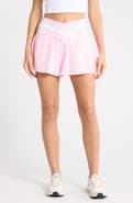 YOGALICIOUS Lux Fiona Lightstreme Hybrid Crossover Waist Shorts