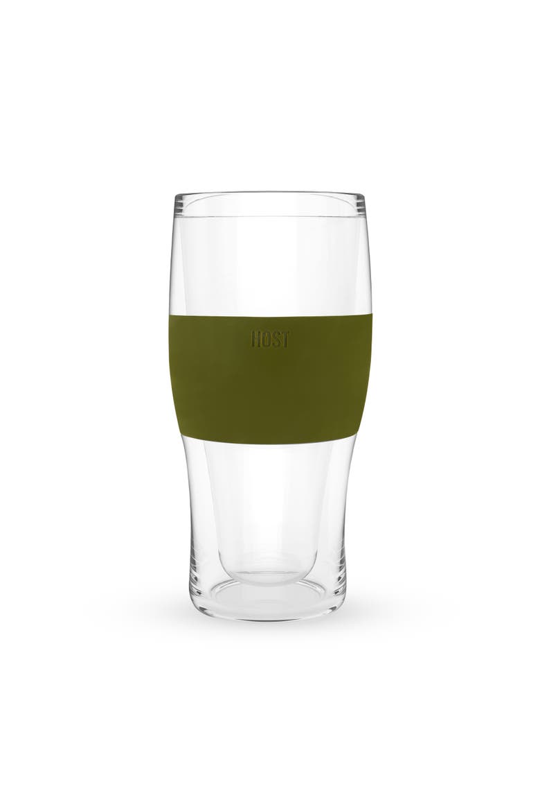 Beer FREEZE Cooling Cup Set of 2, Main, color, Olive