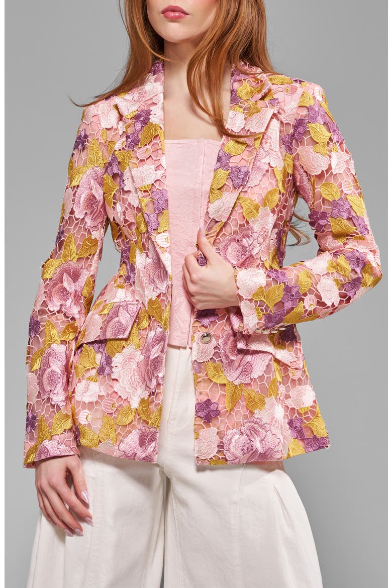 Thalena Blazer, Main, color, PINK MULTI