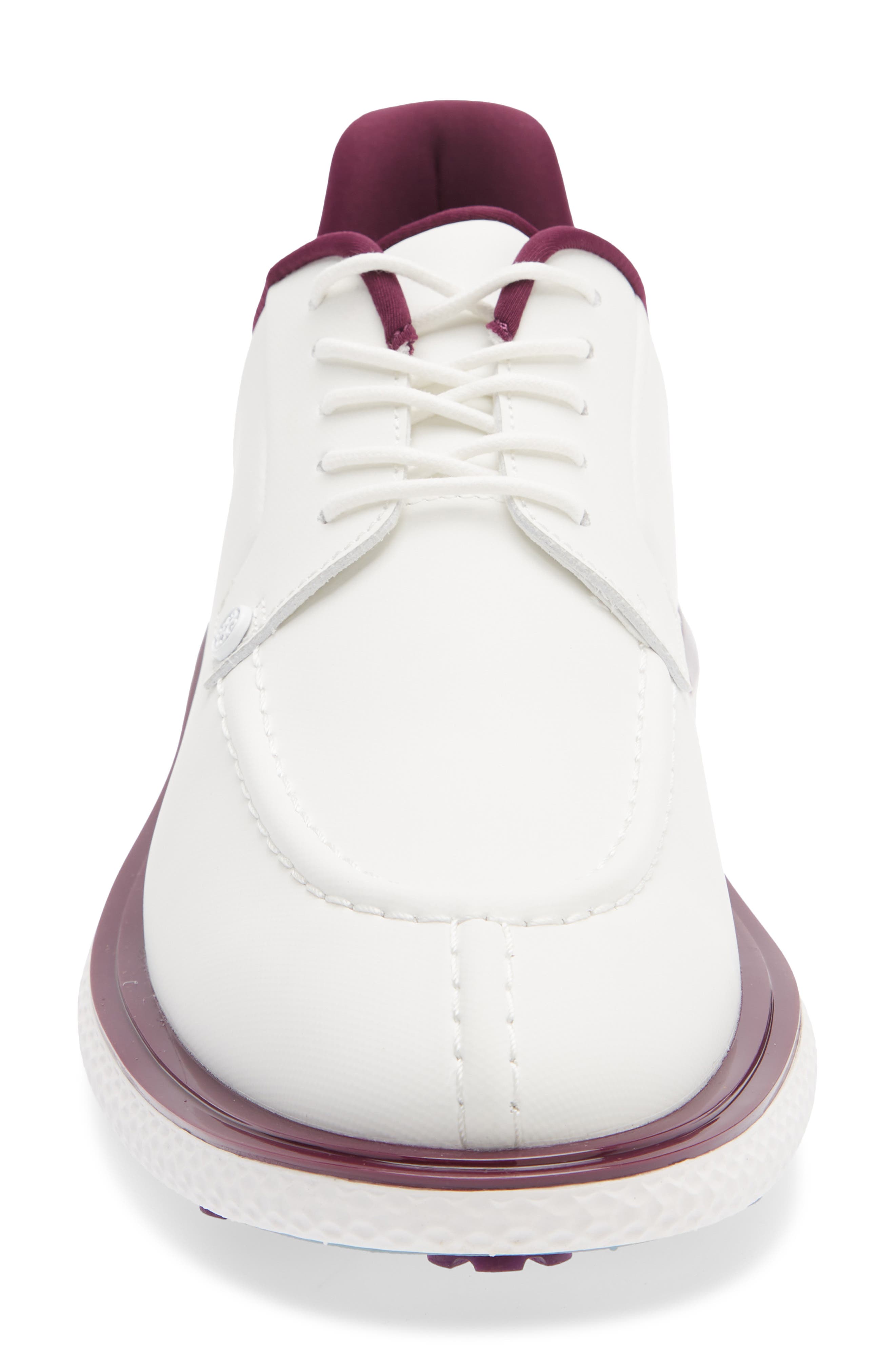 Gallivant2r Split Toe Golf Shoe, Alternate, color, SNOW / DARK PLUM