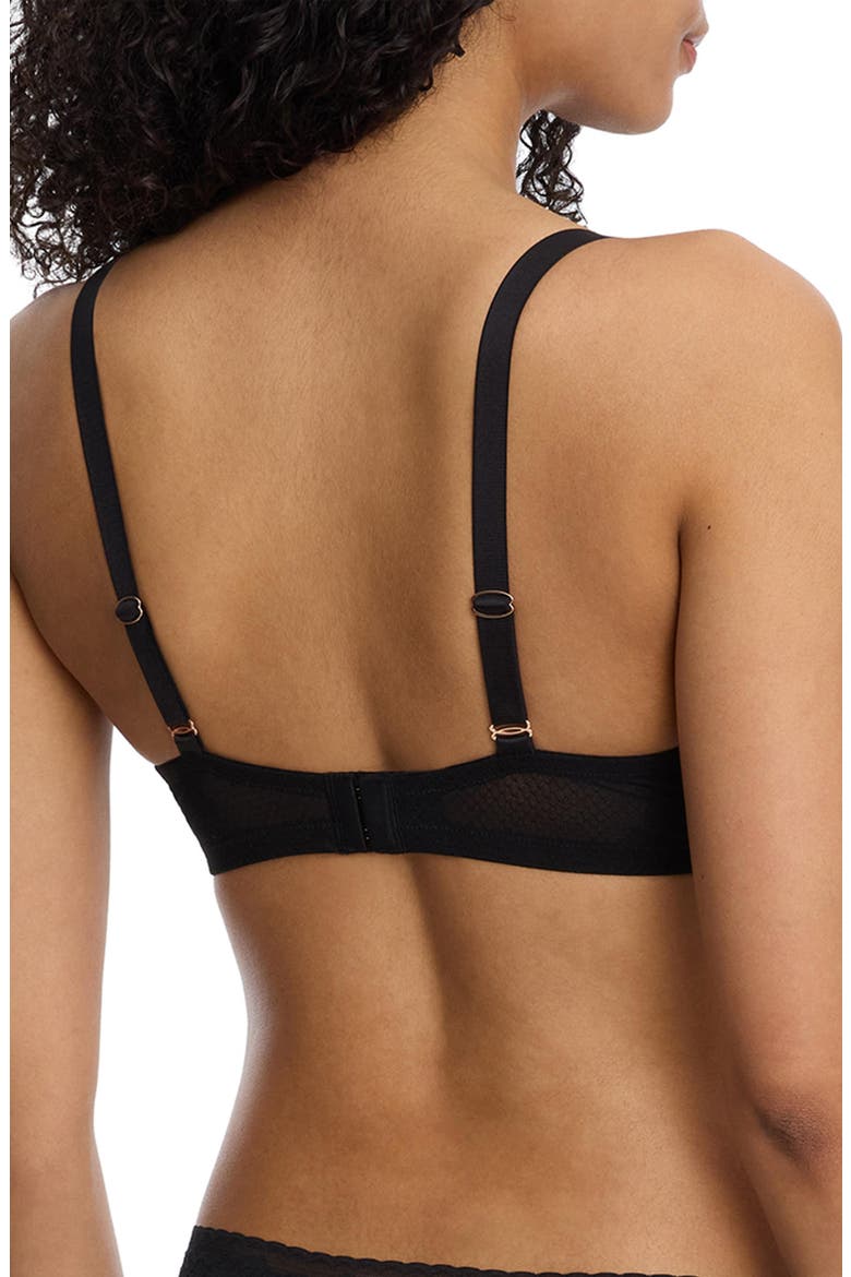 Lace Balconette Underwire Bra, Alternate, color, BLACK