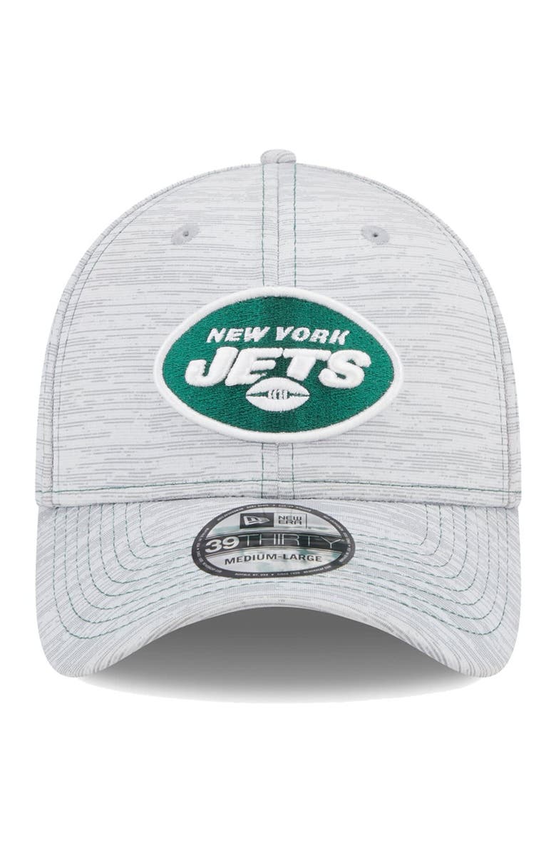 New Era Men's New Era Gray New York Jets Speed 39THIRTY Flex Hat, Alternate, color, Gray