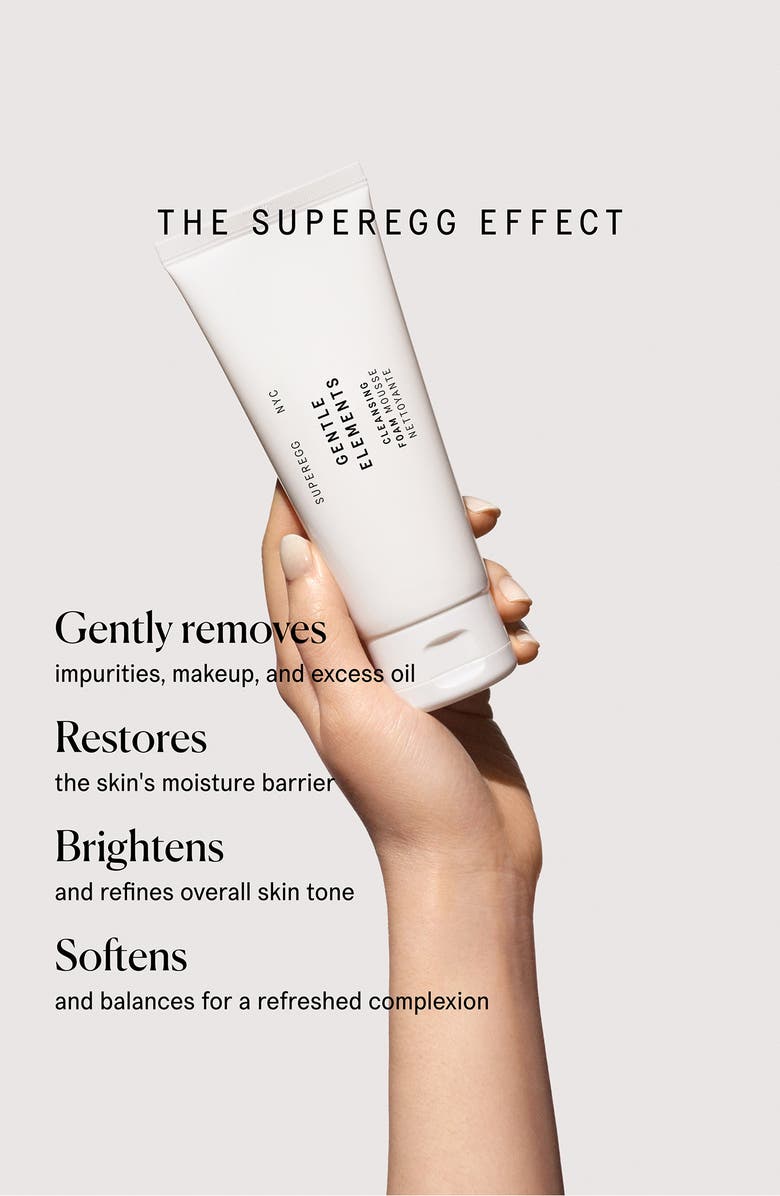Superegg Gentle Elements Cleansing Foam, Alternate, color, 