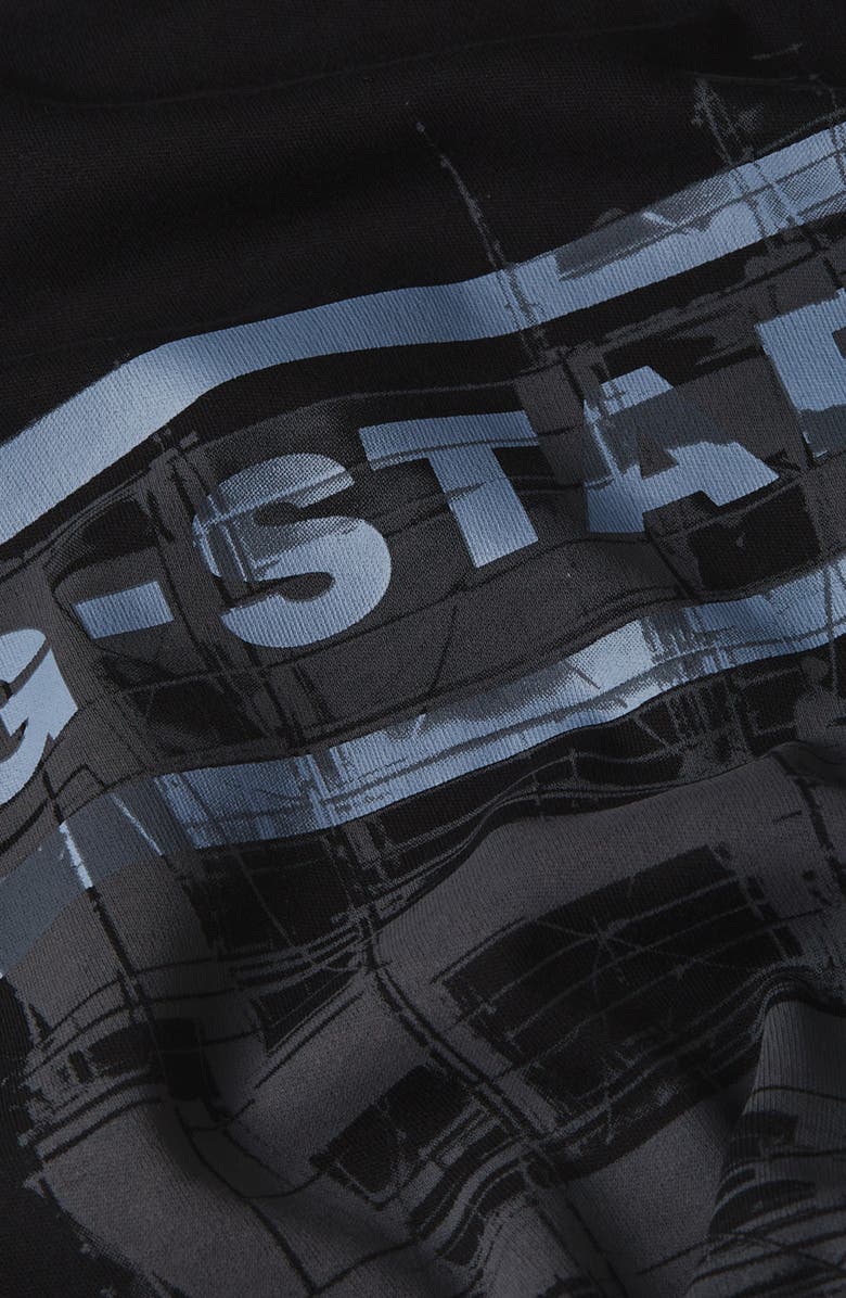 G-STAR Scaffolding Back Organic Cotton Graphic T-Shirt, Alternate, color, 