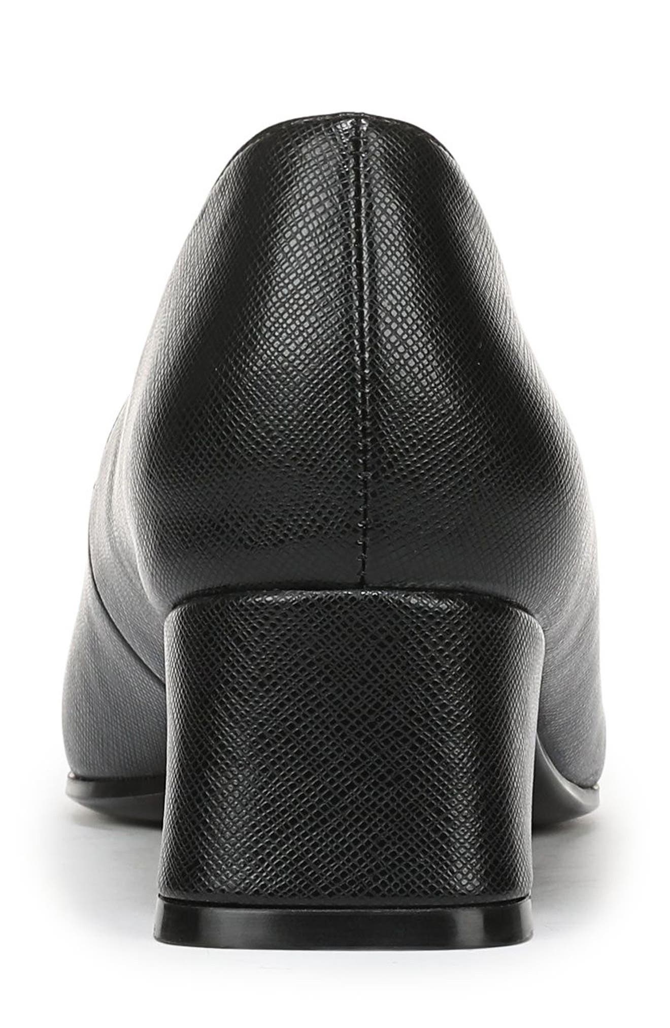Avani Block Heel Pump - Wide Width Available, Alternate, color, BLACK FAUX LEATHER