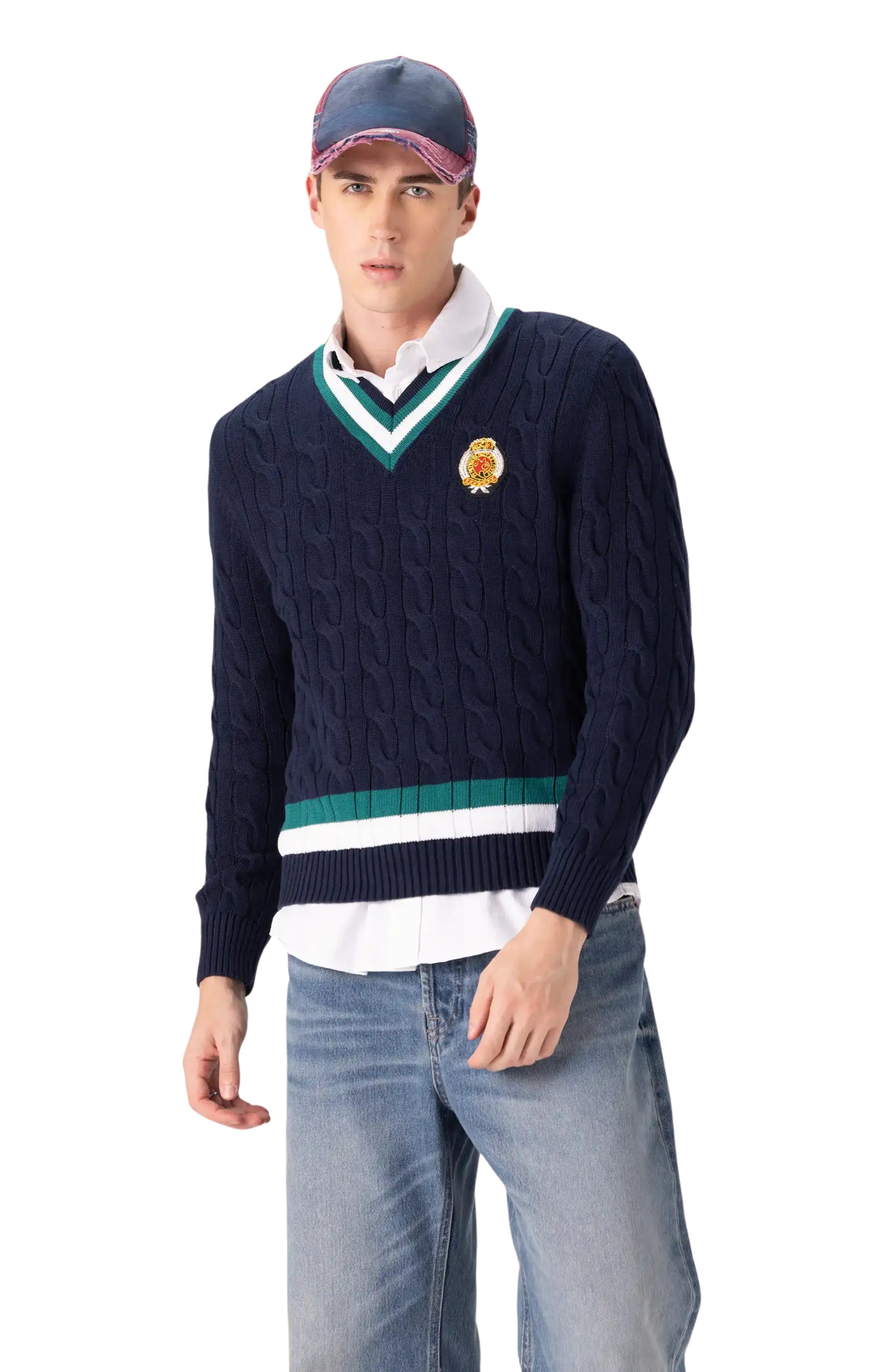 Cable Knit Cricket Sweater - image 4