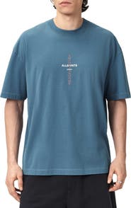 AllSaints Knox Embroidered Graphic T-Shirt