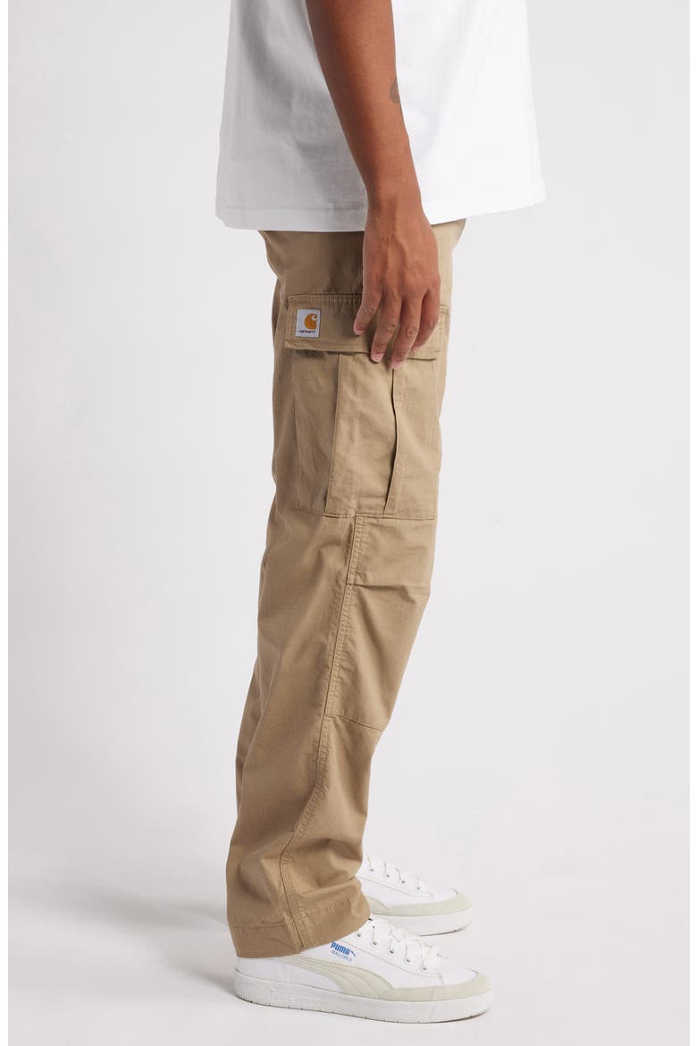 Cotton Ripstop Cargo Pants, Alternate, color, LEATHER RINSED
