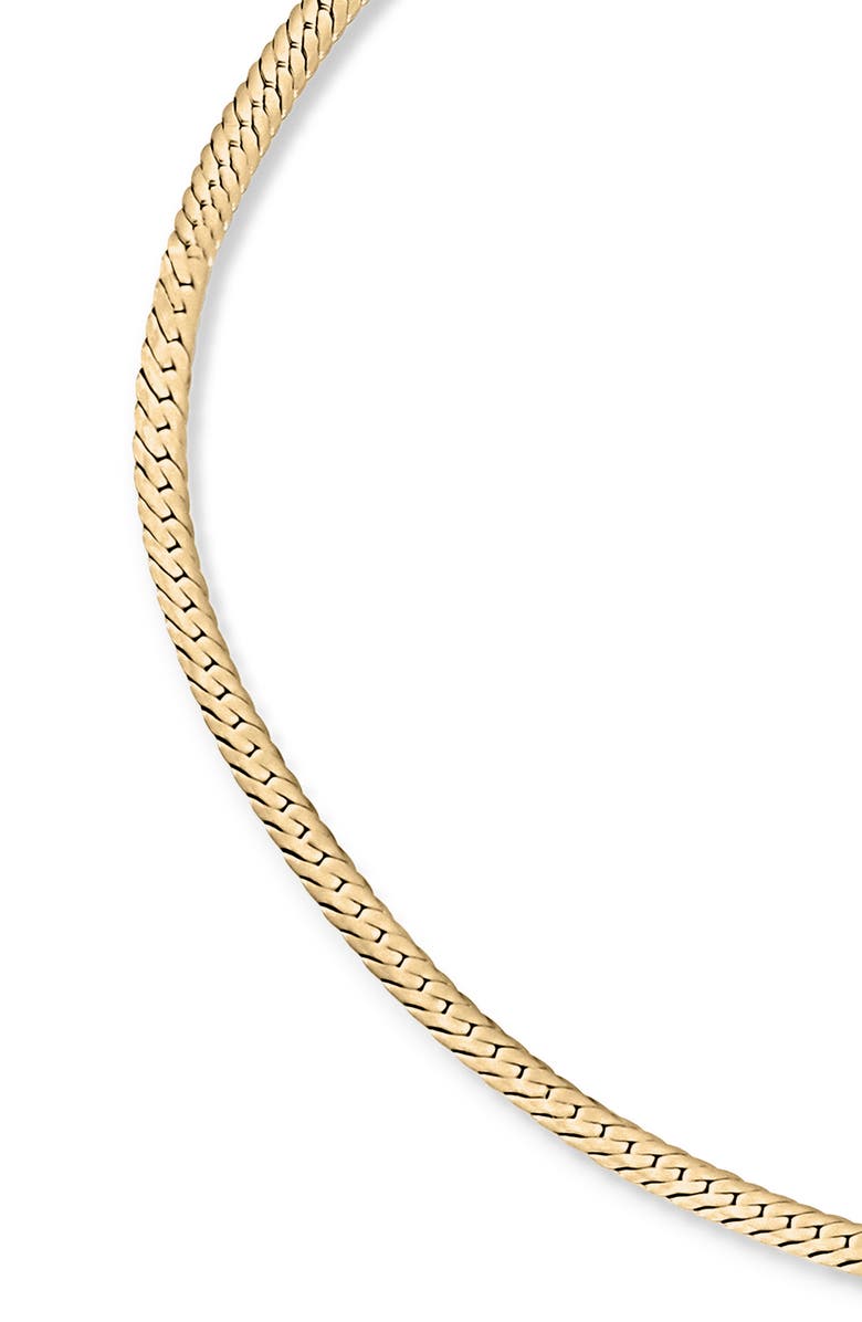 Bony Levy 14K Gold Herringbone Chain Bracelet, Alternate, color, Yellow Gold