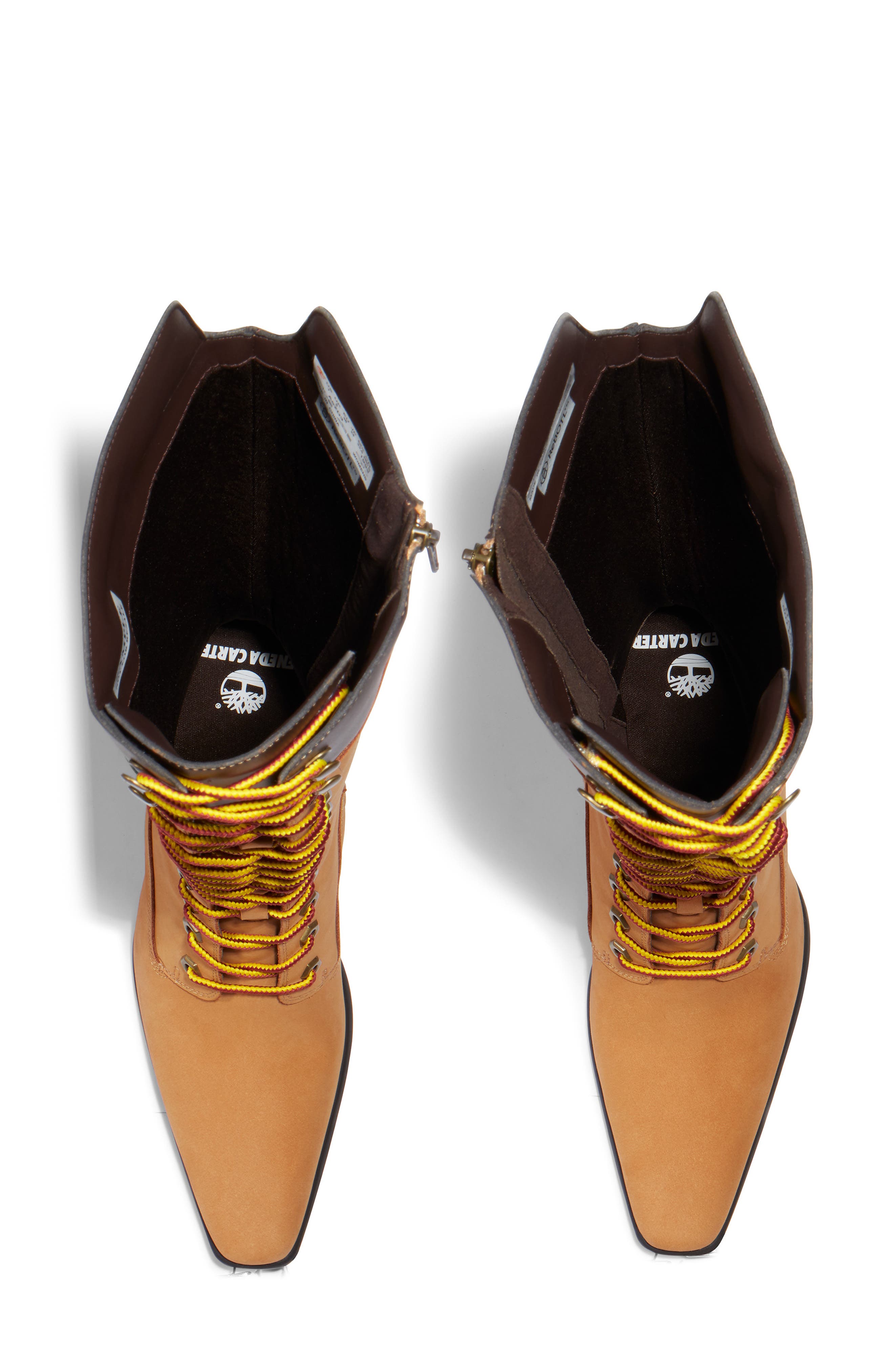 Timberland x Veneda Carter Lace-Up Knee High Boot, Alternate, color, 