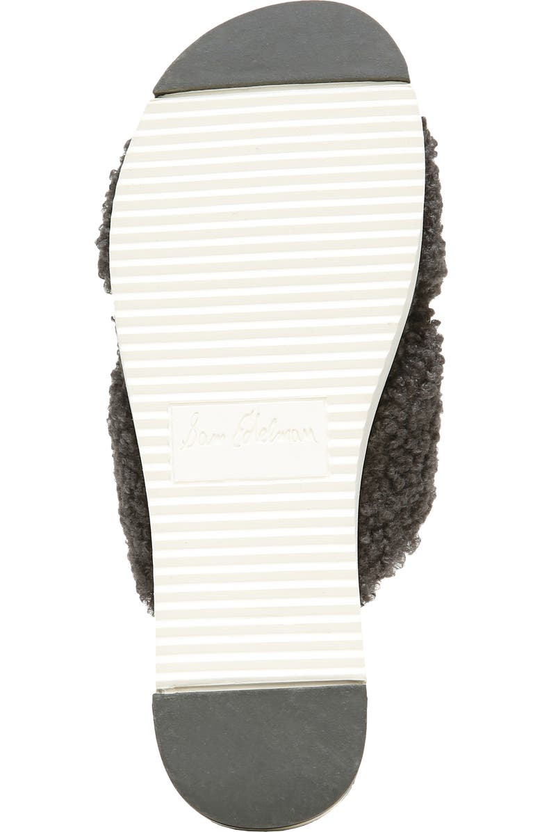 Sam Edelman Alice Faux Fur Sandal, Alternate, color,