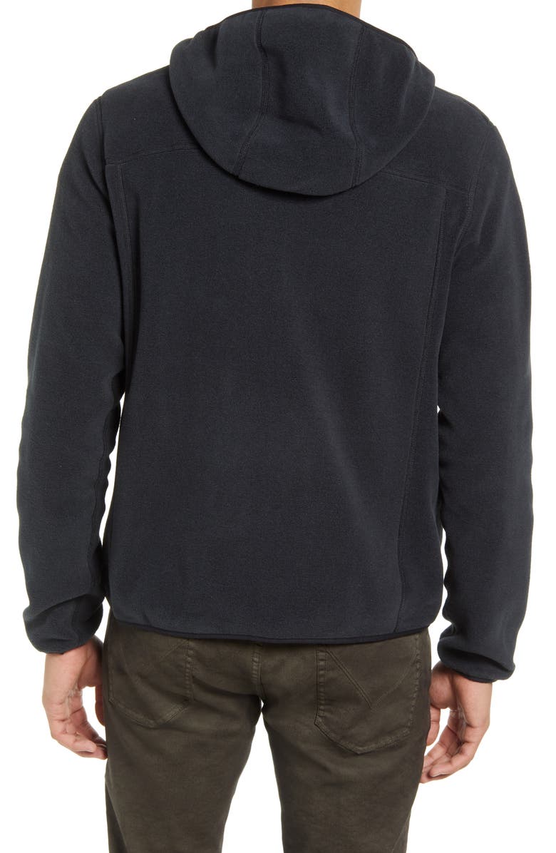 L.L.Bean Mountain Classic Recycled Fleece Hooded Jacket, Alternate, color, 