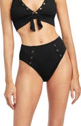 Robin Piccone Amy High Waist Bikini Bottoms