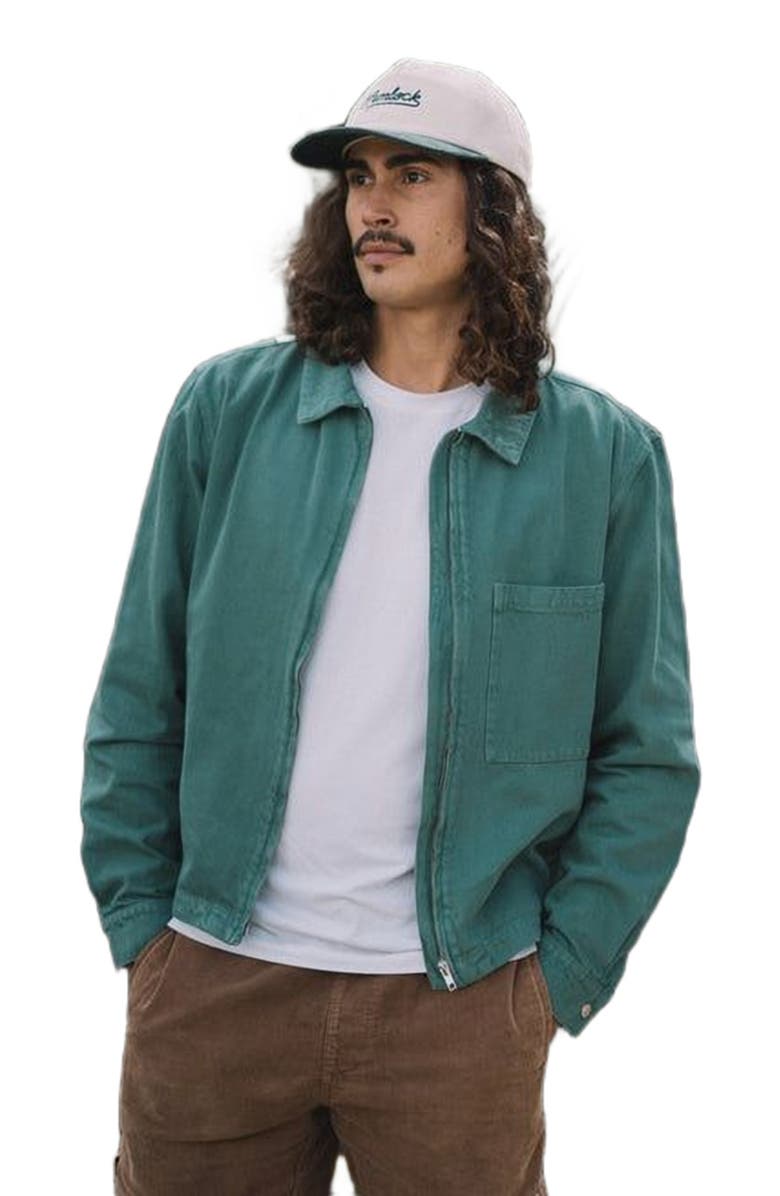 Hemlock Wesley 5 Panel Hat, Alternate, color, Emerald