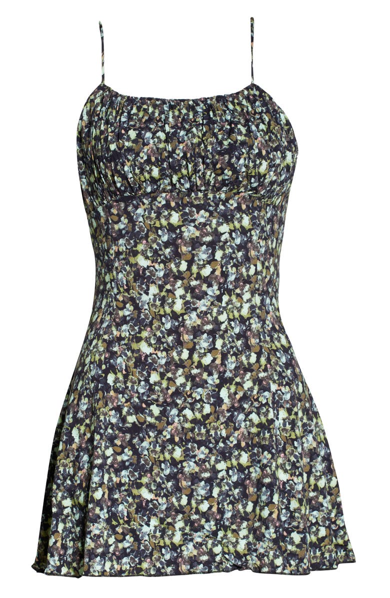 Free People Jamie Floral Print Minidress, Alternate, color, 
