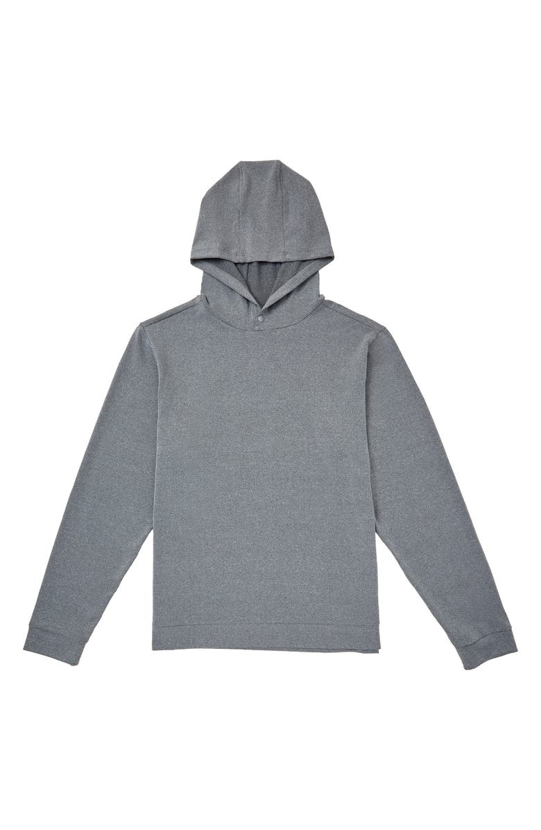 Sugarloaf Social Club Sun Performance Hoodie, Main, color, Heather Grey