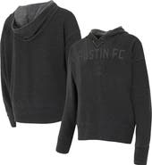 CONCEPTS SPORT Women's Concepts Sport Charcoal Austin FC Volley Hoodie Long Sleeve T-Shirt