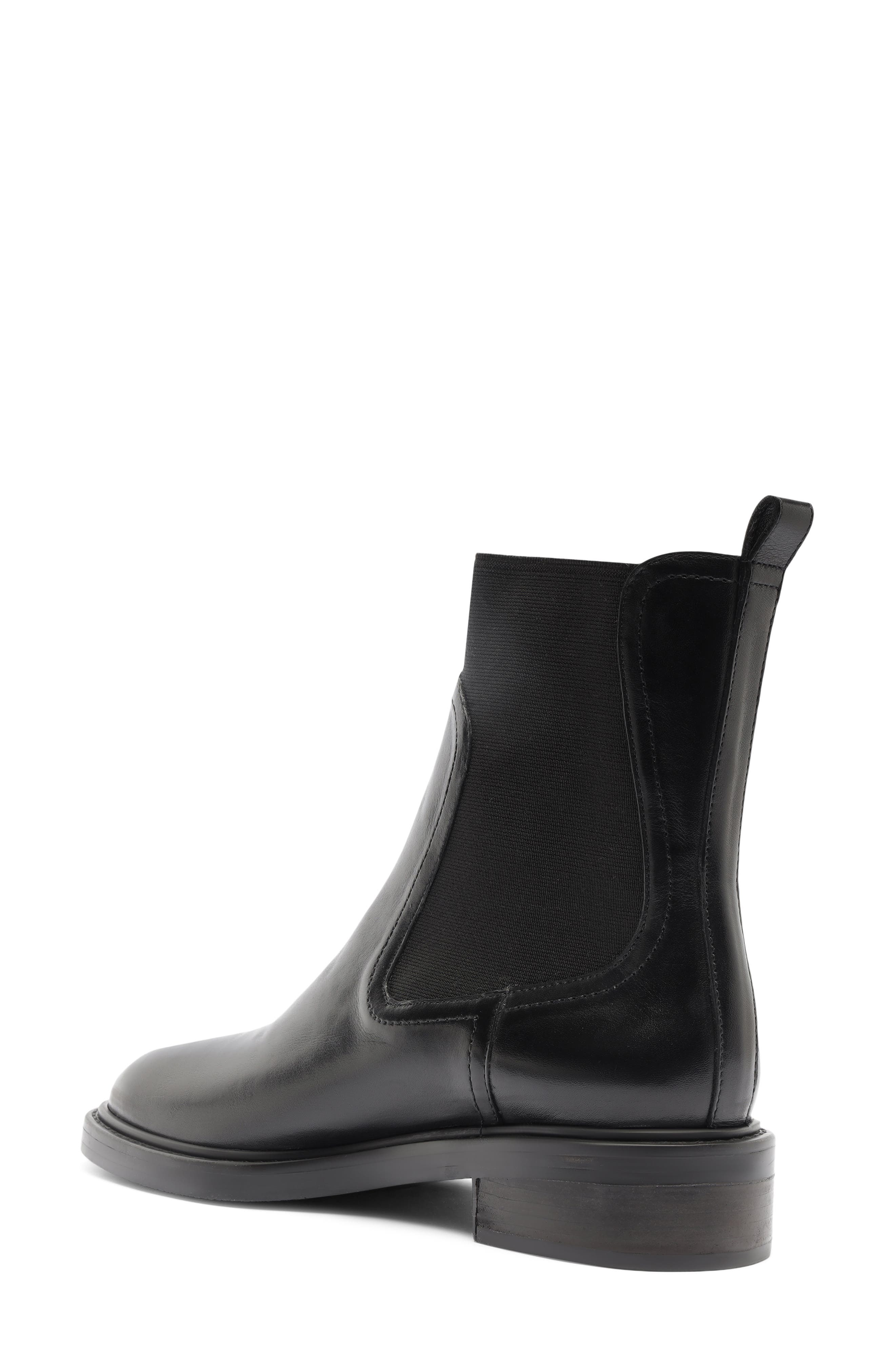 Olivia Chelsea Boot, Alternate, color, BLACK