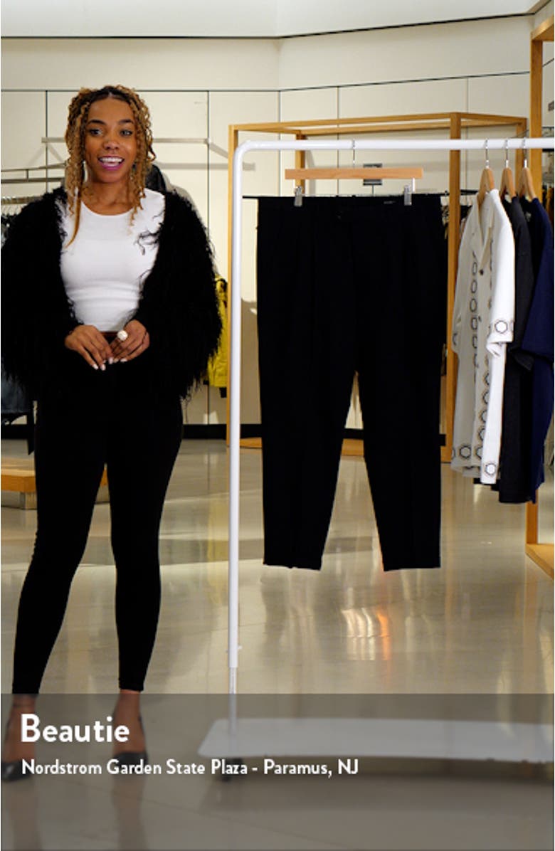 Tallis Pleated Cotton & Wool Trousers, sales video thumbnail