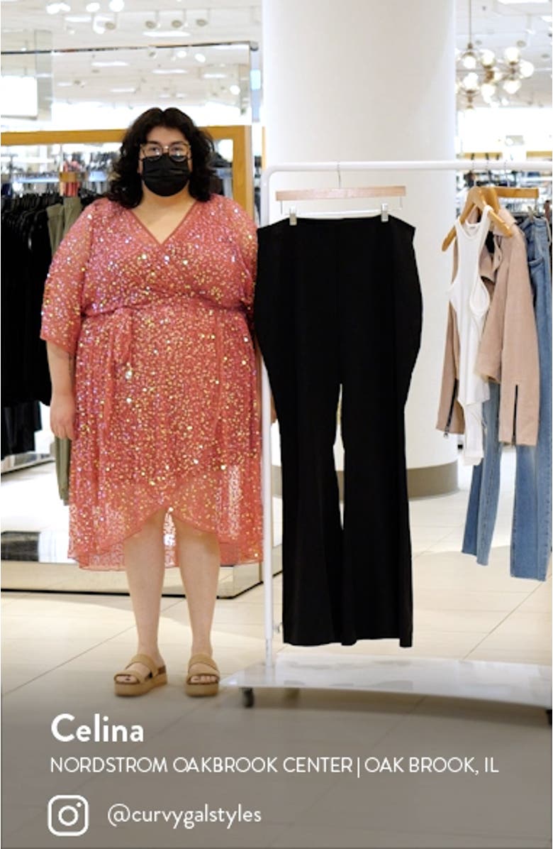 Curve Co-Ord Flare Trousers, sales video thumbnail