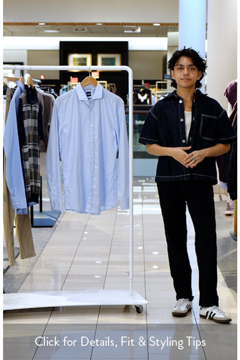 Hank Slim Fit Cotton Dress Shirt video